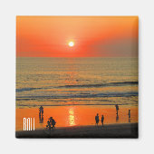 bali sunset magneet (Voorkant)