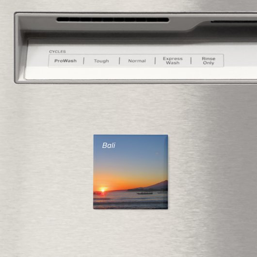 Bali Sunset Magnet (Insitu (Vaatwasser))