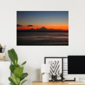 Bali Sunset Poster (Thuiskantoor)
