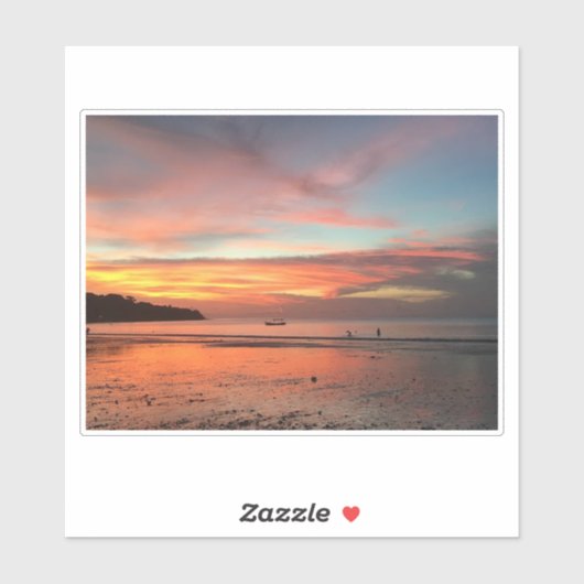 Bali Sunset Sticker (Vel)