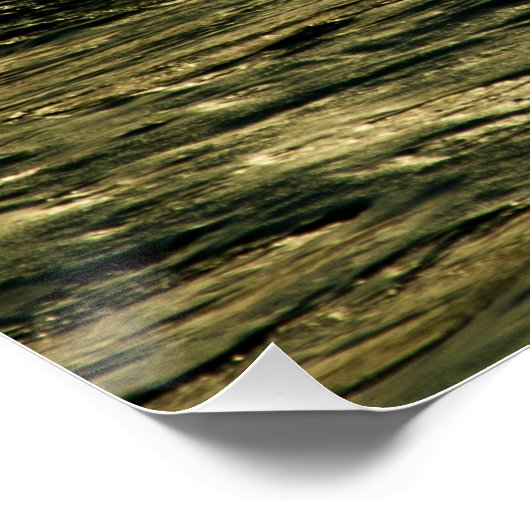 Bali Surf Golden Hour Beach Poster (Hoek)