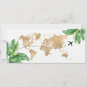 Bali Surprise Birthday Boarding Pass-ticket Kaart (Achterkant)