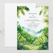 Bali Tegalalang Rijstterrassen Landschap Kaart (Voorkant / Achterkant)