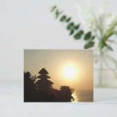 Bali tempel briefkaart (Staand voorkant)