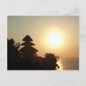 Bali tempel briefkaart (Voorkant)