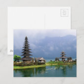 bali tempel indonesië briefkaart (Voorkant / Achterkant)