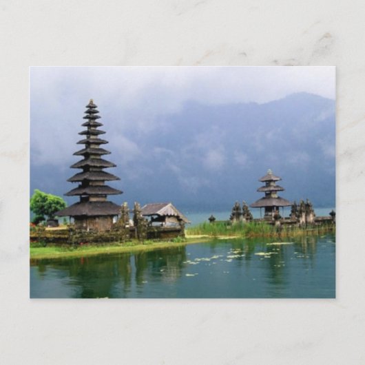bali tempel indonesië briefkaart (Voorkant)