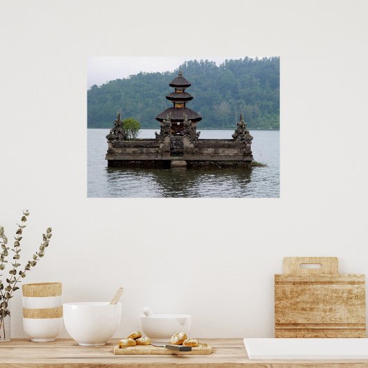 Bali Temple 1 Poster (Keuken)
