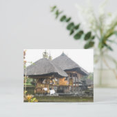 Bali Temple Briefkaart (Staand voorkant)