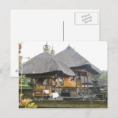 Bali Temple Briefkaart (Voorkant / Achterkant)