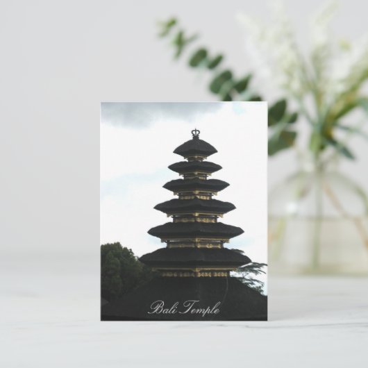 Bali Temple Briefkaart (Staand voorkant)