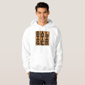 Bali Tijger, Woeste Kat Hoodie (Voorkant volledig)