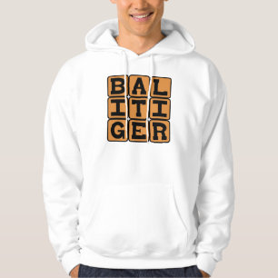 Bali Tijger, Woeste Kat Hoodie