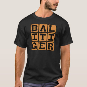 Bali Tijger, Woeste Kat T-shirt