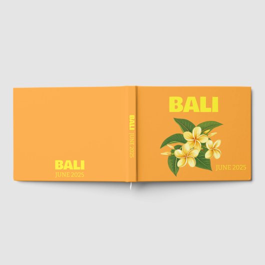 Bali travel coffee table book gastenboek (Volledig)
