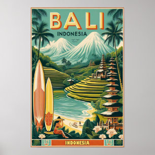  Bali Travel Poster