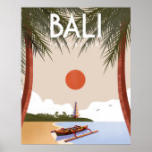 Bali travel poster (Voorkant)