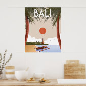 Bali travel poster (Keuken)