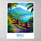 Bali Travel Print Wall Art Bali Wall Hanging Home  (Voorkant)