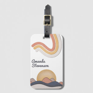 Bali Tropical Island gepersonaliseerd Bagagelabel
