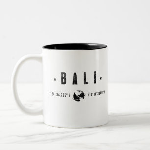 Bali Tweekleurige Koffiemok
