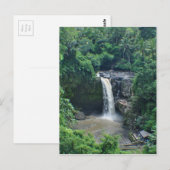 Bali watervallen briefkaart (Voorkant / Achterkant)