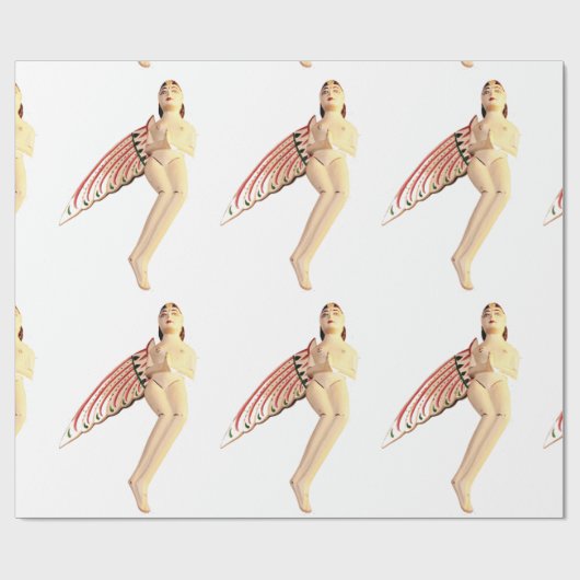 Bali Winged Goddess Thunder_Cove Cadeaupapier (Vlak)