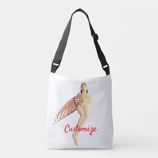 Bali Winged Goddess Thunder_Cove Crossbody Tas (Voorkant)
