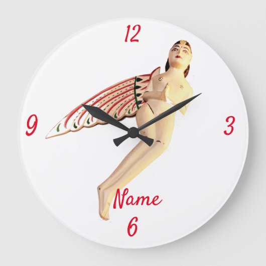 Bali Winged Goddess Thunder_Cove Grote Klok (Voorkant)