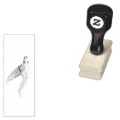 Bali Winged Goddess Thunder_Cove Rubberstempel (Gestempeld)