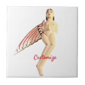 Bali Winged Goddess Thunder_Cove Tegeltje (Voorkant)