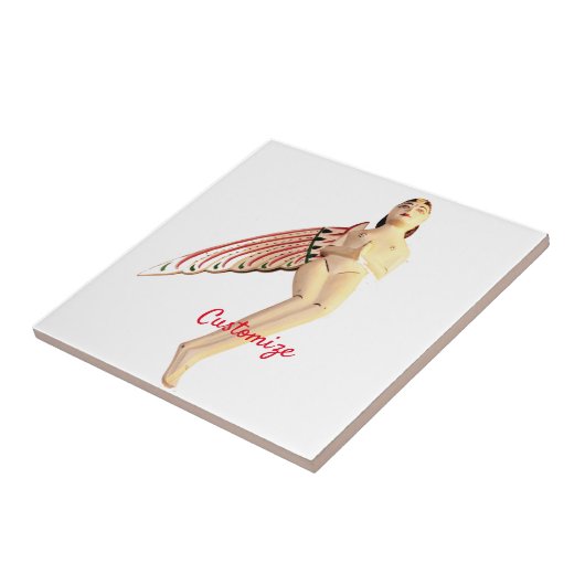 Bali Winged Goddess Thunder_Cove Tegeltje (Zijkant)