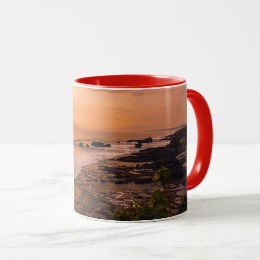 Bali Zee Wave Sunset Beach Shore Island Mok (Voorkant rechts)