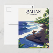 Balian Indonesië Briefkaart (Voorkant / Achterkant)