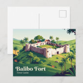 Balibo Fort Timor-Leste Briefkaart (Voorkant / Achterkant)