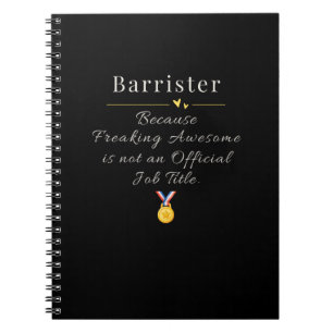 Balieadvocaat notitieboek