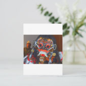 balinedanser briefkaart (Staand voorkant)