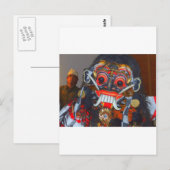 balinedanser briefkaart (Voorkant / Achterkant)