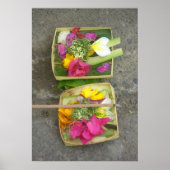 Balinese aanbodmanden poster (Voorkant)