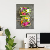 Balinese aanbodmanden poster (Thuiskantoor)