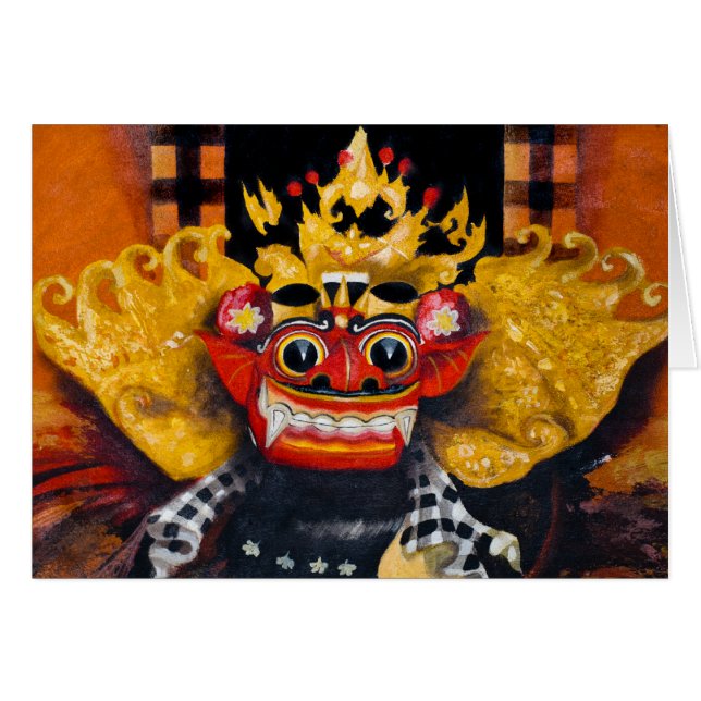 Balinese Barong (Voorkant Horizontaal)