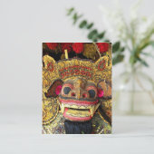 Balinese Barong 2 Briefkaart (Staand voorkant)