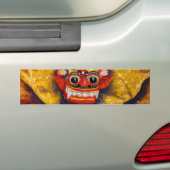 Balinese Barong Bumpersticker (Op auto)