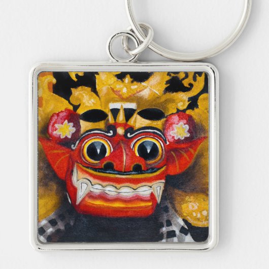 Balinese Barong Sleutelhanger (Voorkant)