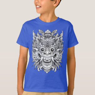 Balinese Barong Traditioneel Masker T-shirt