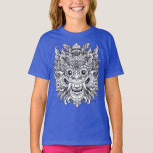 Balinese Barong Traditioneel Masker T-shirt