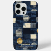 Balinese Batik Geometrische Harmonie - Moderne Ele Case-Mate iPhone Case (Achterkant)