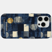 Balinese Batik Geometrische Harmonie - Moderne Ele Case-Mate iPhone Case (Achterkant (horizontaal))