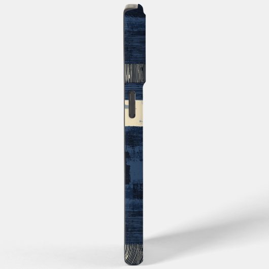 Balinese Batik Geometrische Harmonie - Moderne Ele Case-Mate iPhone Case (Achterkant / Rechts)