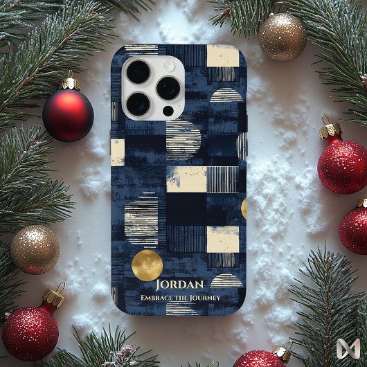 Balinese Batik Geometrische Harmonie - Moderne Ele Case-Mate iPhone Case